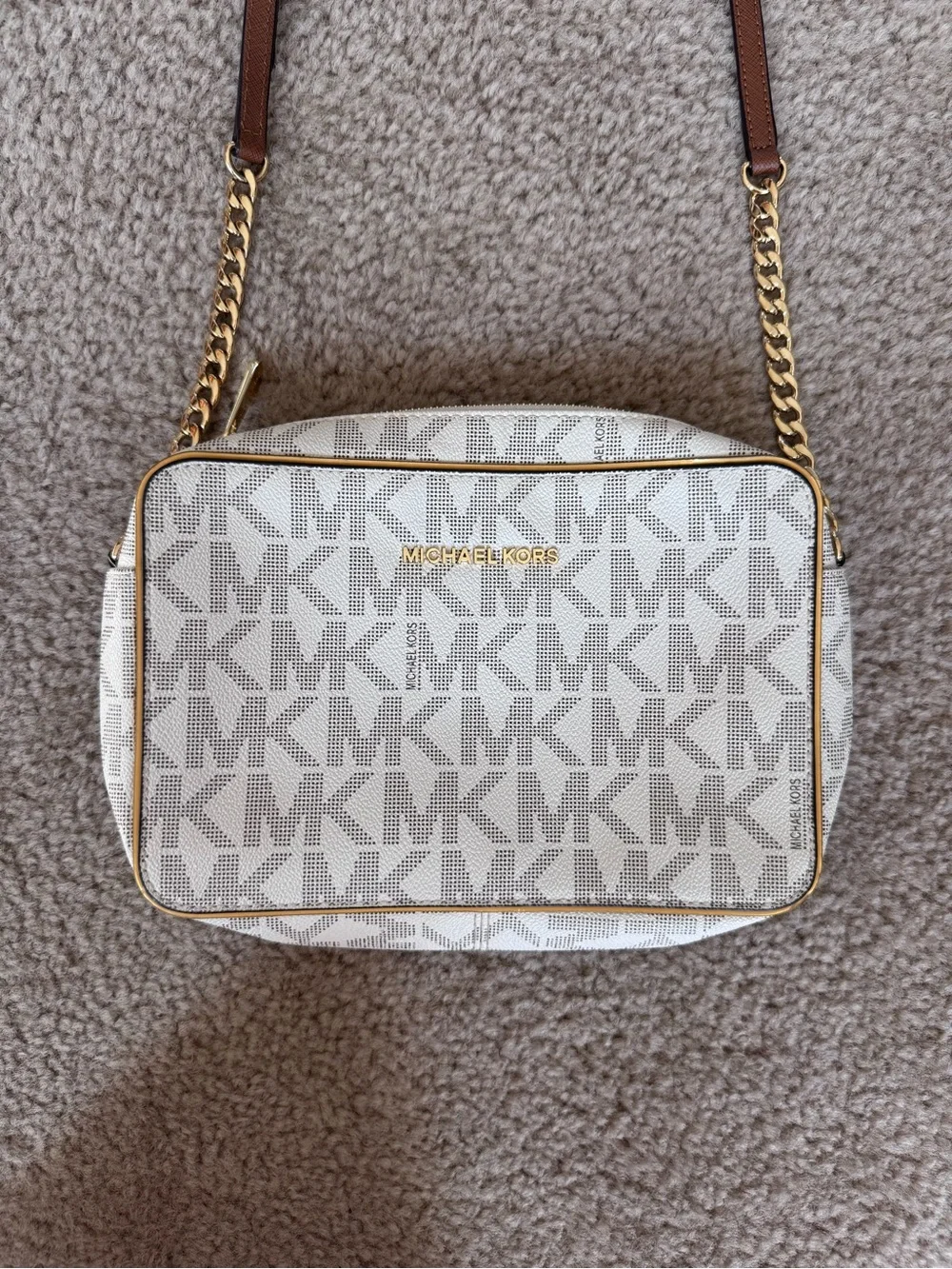 Michael Kors Jet Set Logo Crossbody Bag